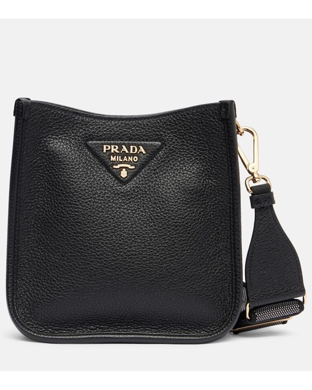 Prada Black Mini Leather Shoulder Bag