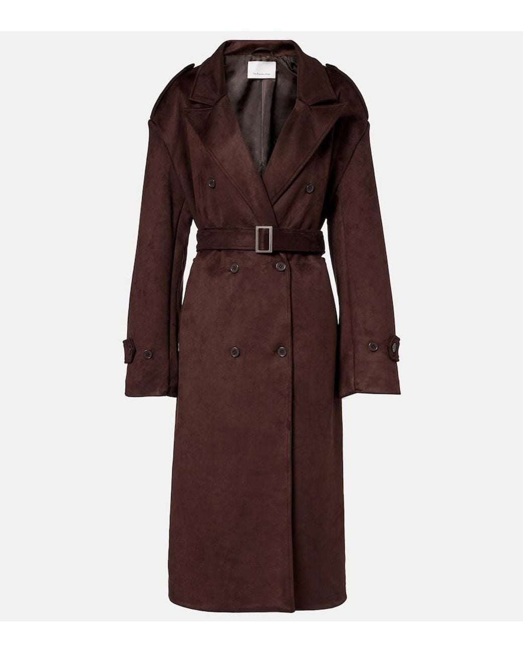 Frankie Shop Brown Pembroke Trench Coat