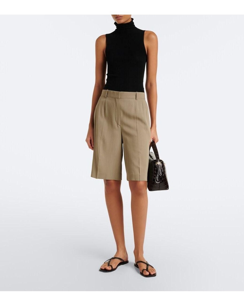 A.Emery Black Phyllis Leather Sandals