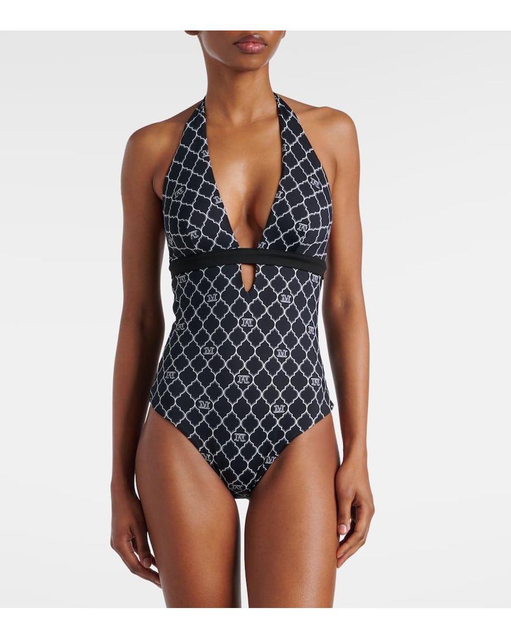 【関税＆送料込み】Max Mara Corinna C Cup Black Swimsuit MAX MARA Catarina swimsuit | NET-A-PORTER