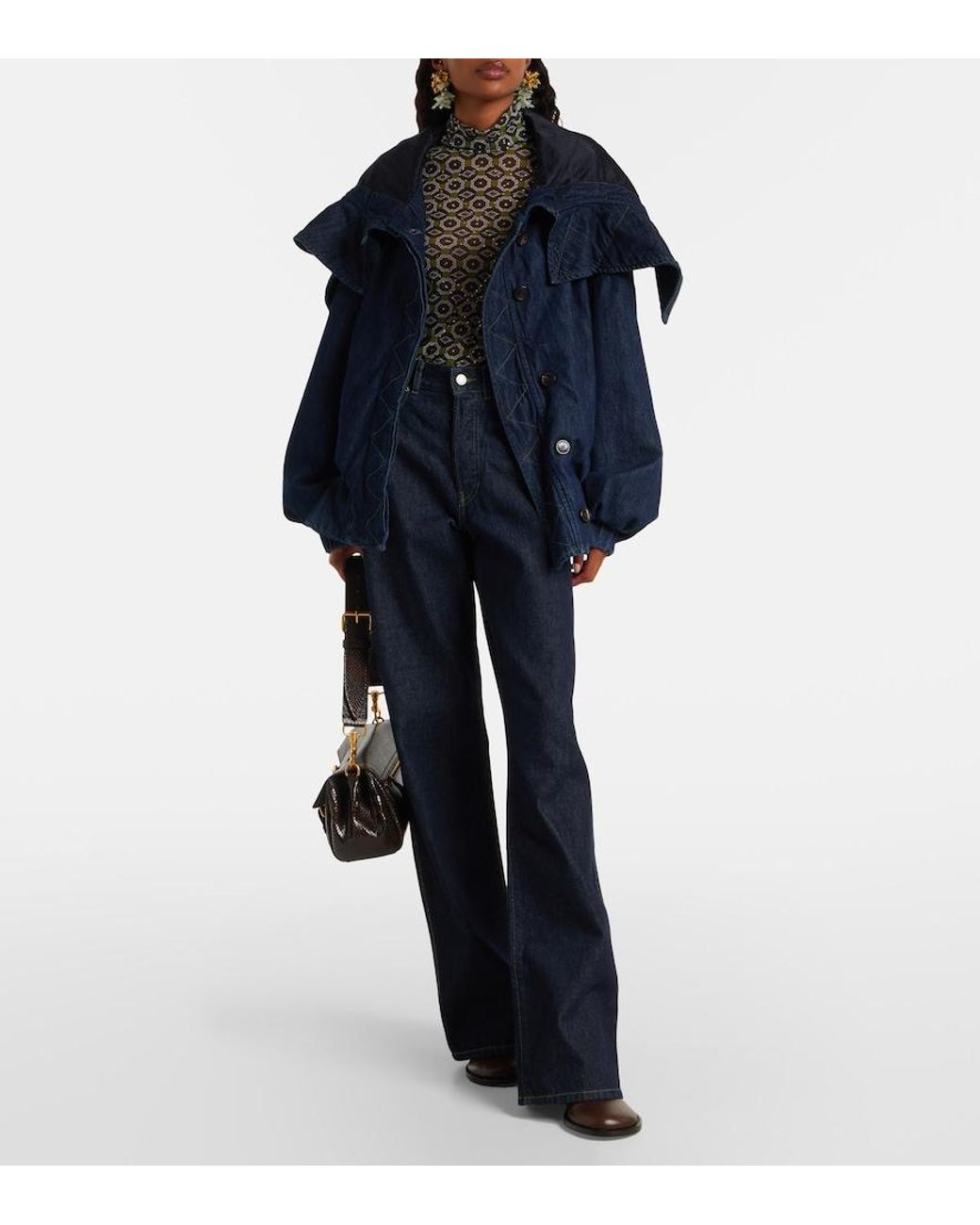 Dries Van Noten Blue Denim Jacket