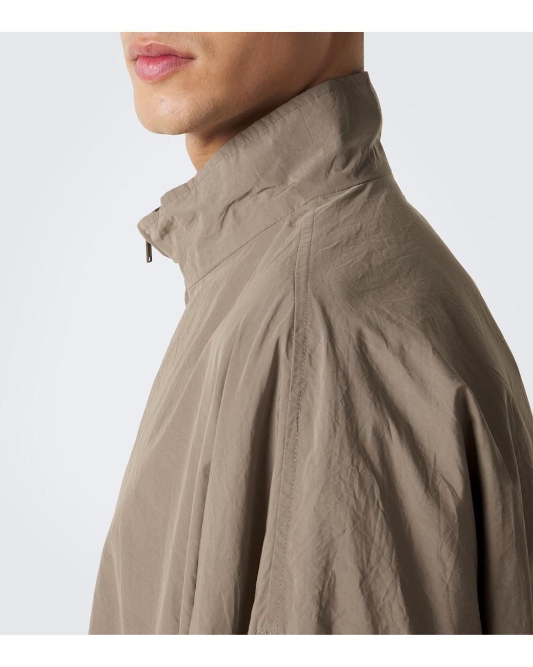 The Row Brown Trenton Cotton Jacket for men