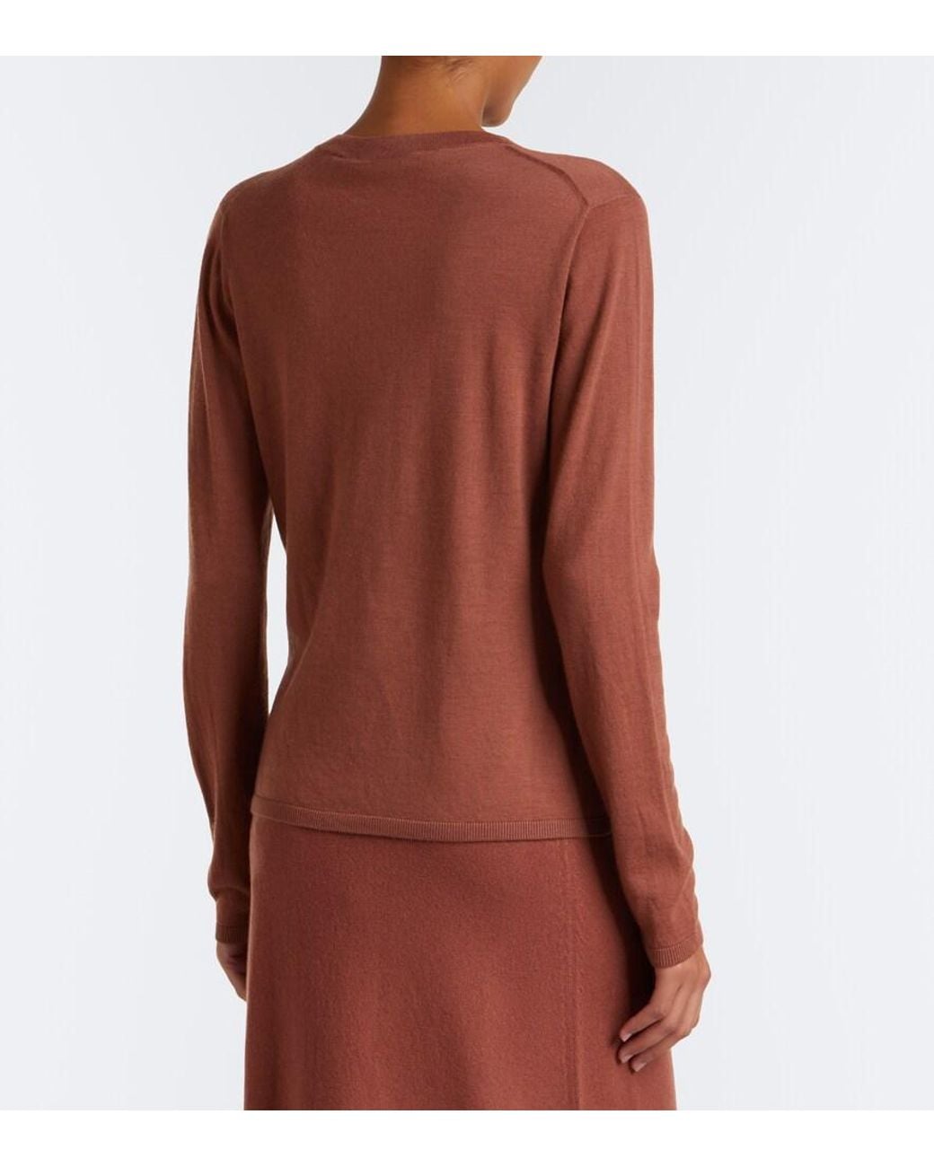 Max Mara Brown Cashmere Sweater
