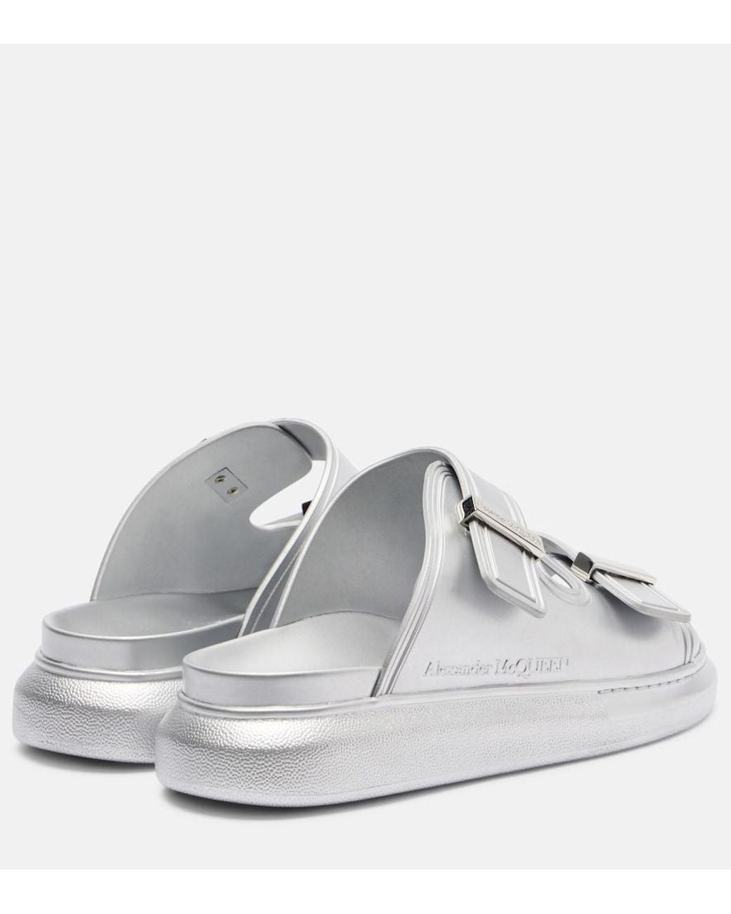 McQueen Metallic Hybrid Sandals