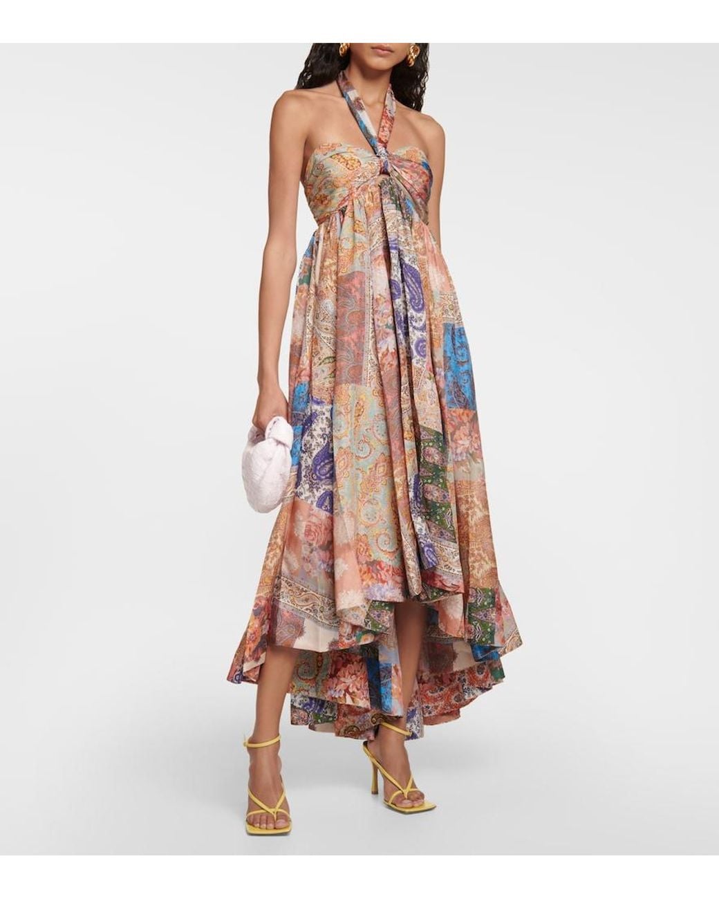 Zimmermann White Silk Dress
