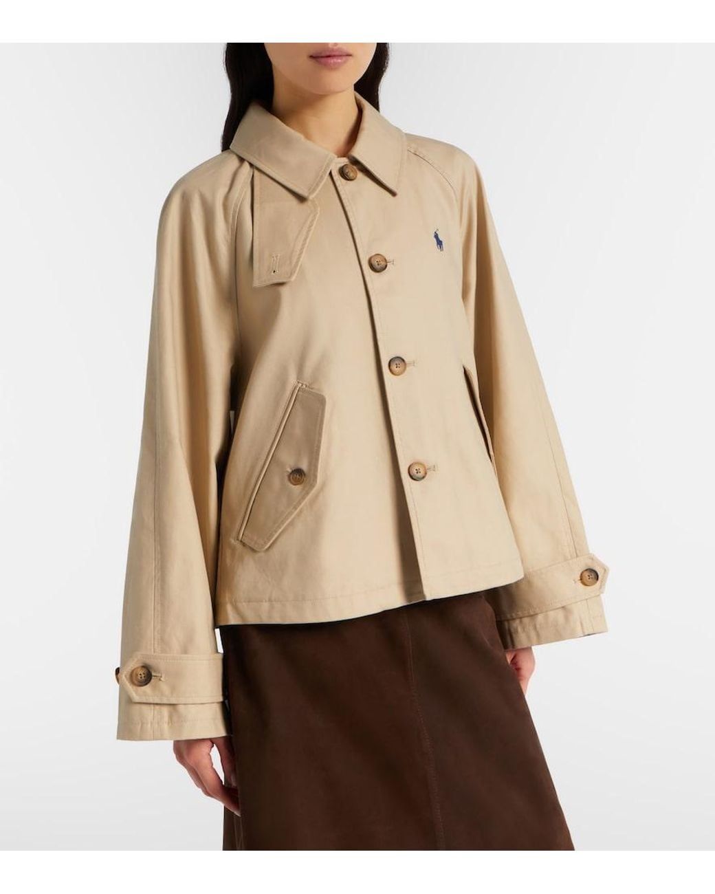 Veste En Serge De Coton Polo Ralph Lauren en coloris Natural