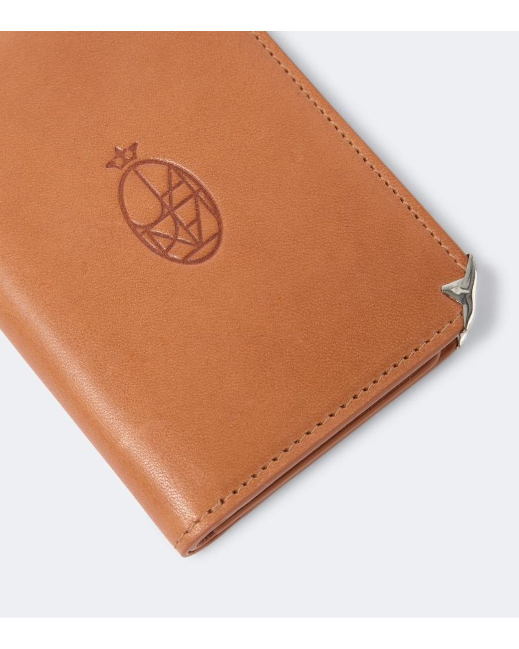 Jacques Marie Mage Brown Elston Leather Wallet for men