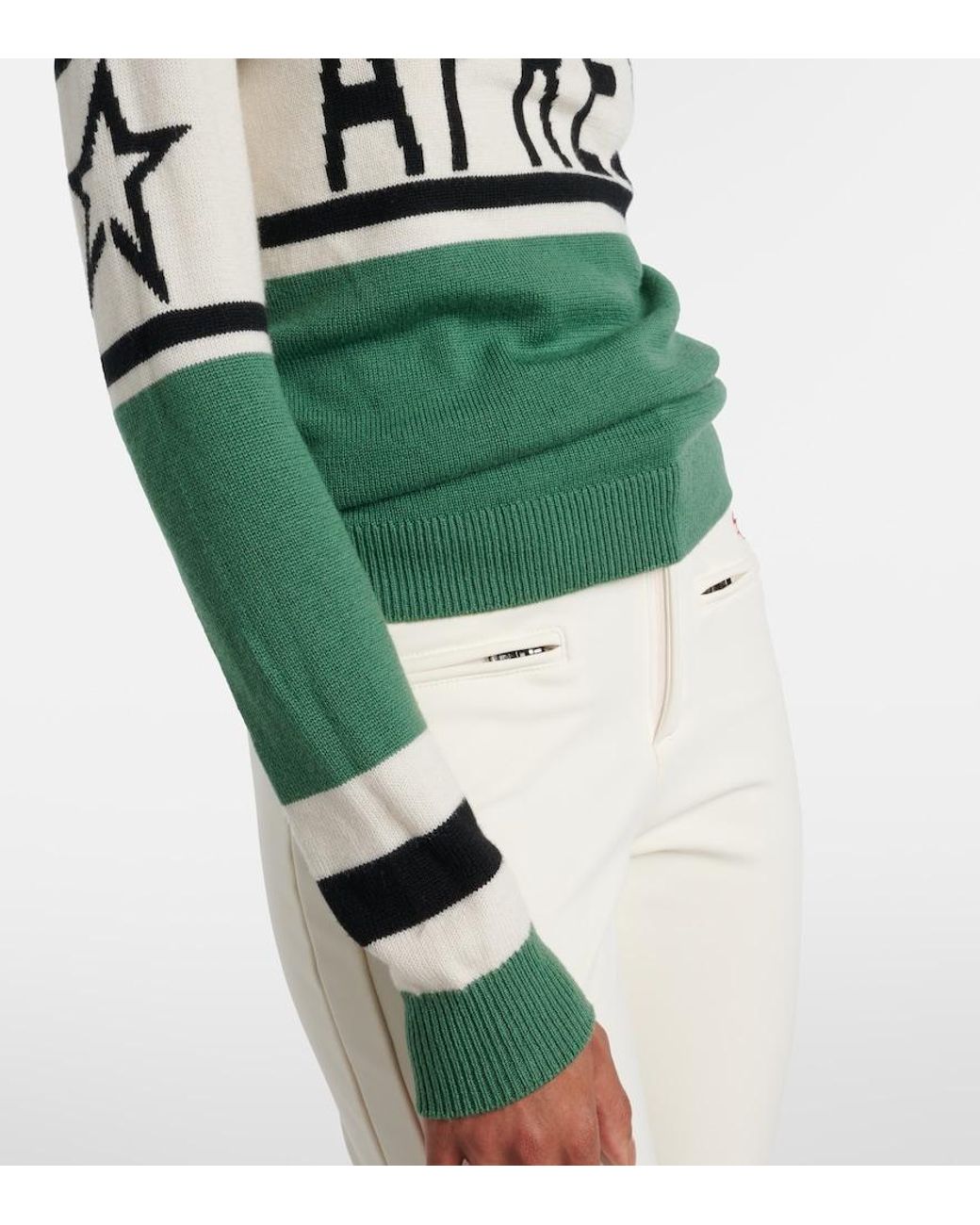 Perfect Moment Green Turtlenecks