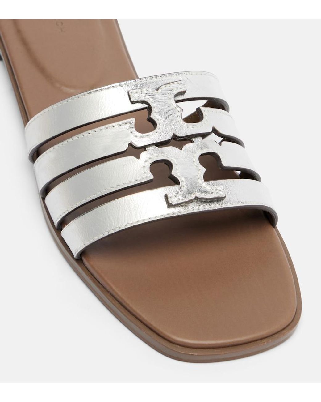 Sandali di Tory Burch in Metallic