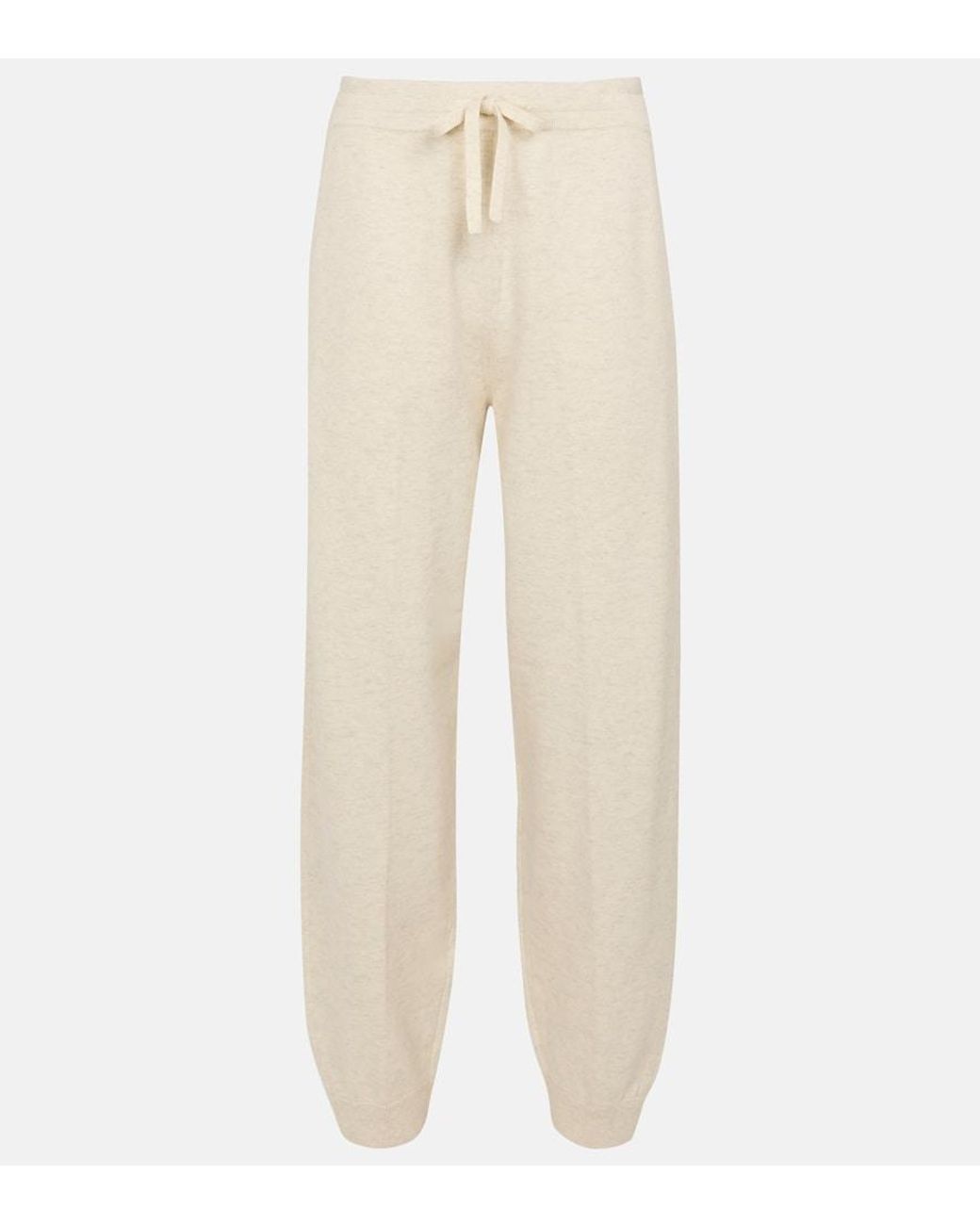 Isabel Marant Natural Kira Drawstring Sweatpants