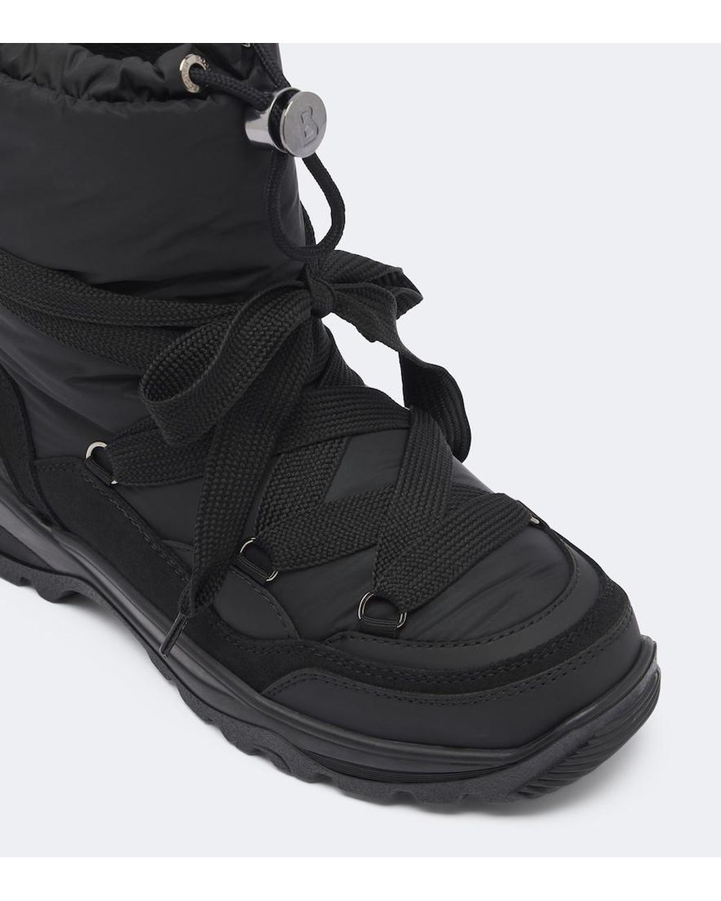 Bogner Black Alta Badia Technical Snow Boots