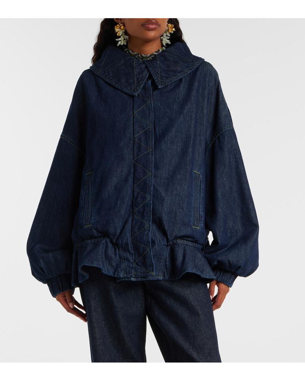 Dries Van Noten Blue Denim Jacket