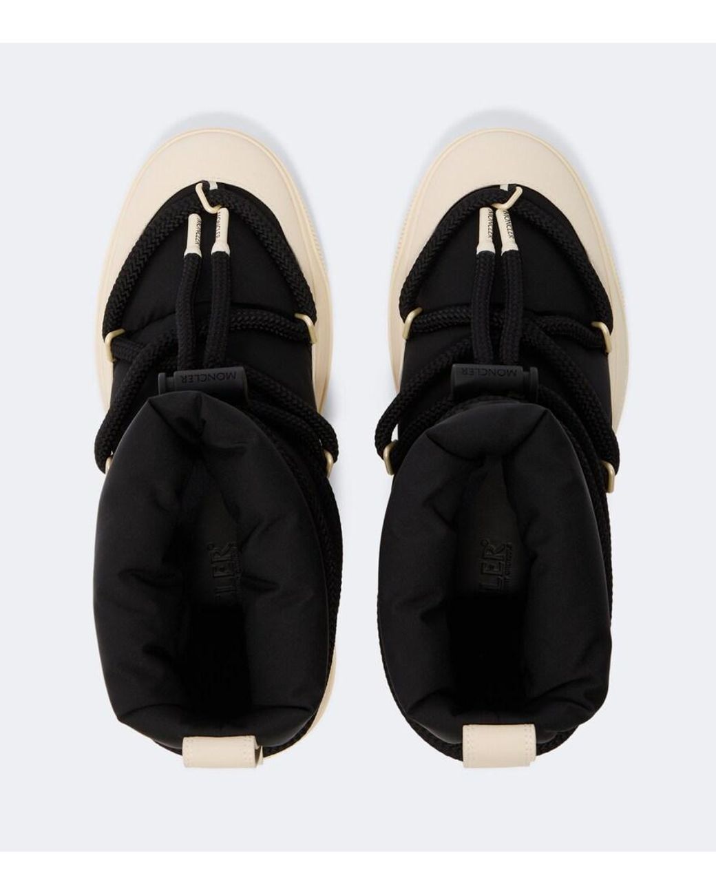Moncler Black Altive Mid Snow Boots for men