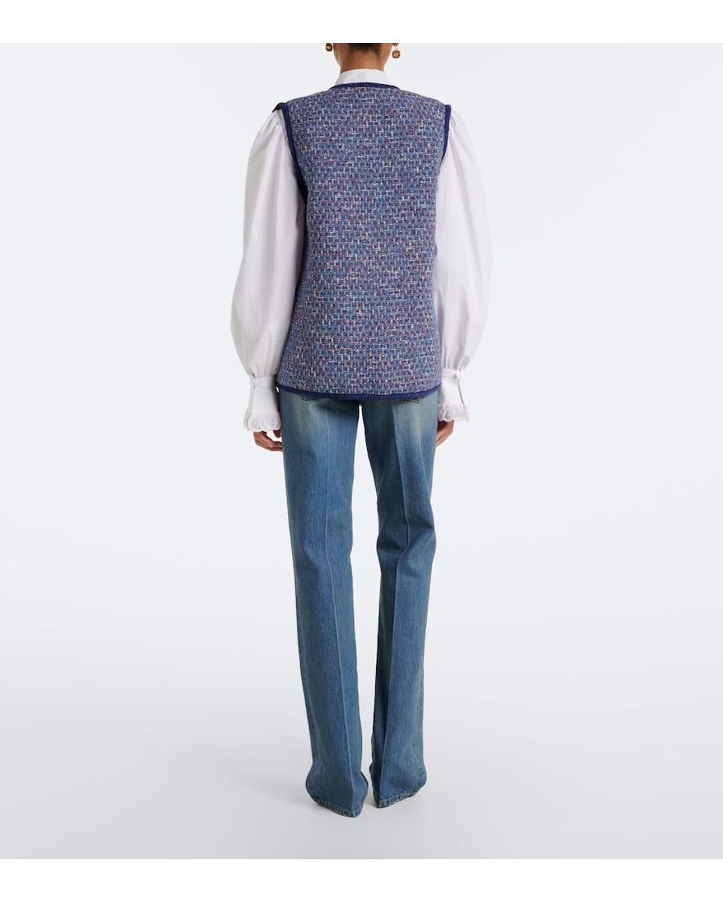 Valentino Blue Straight Jeans