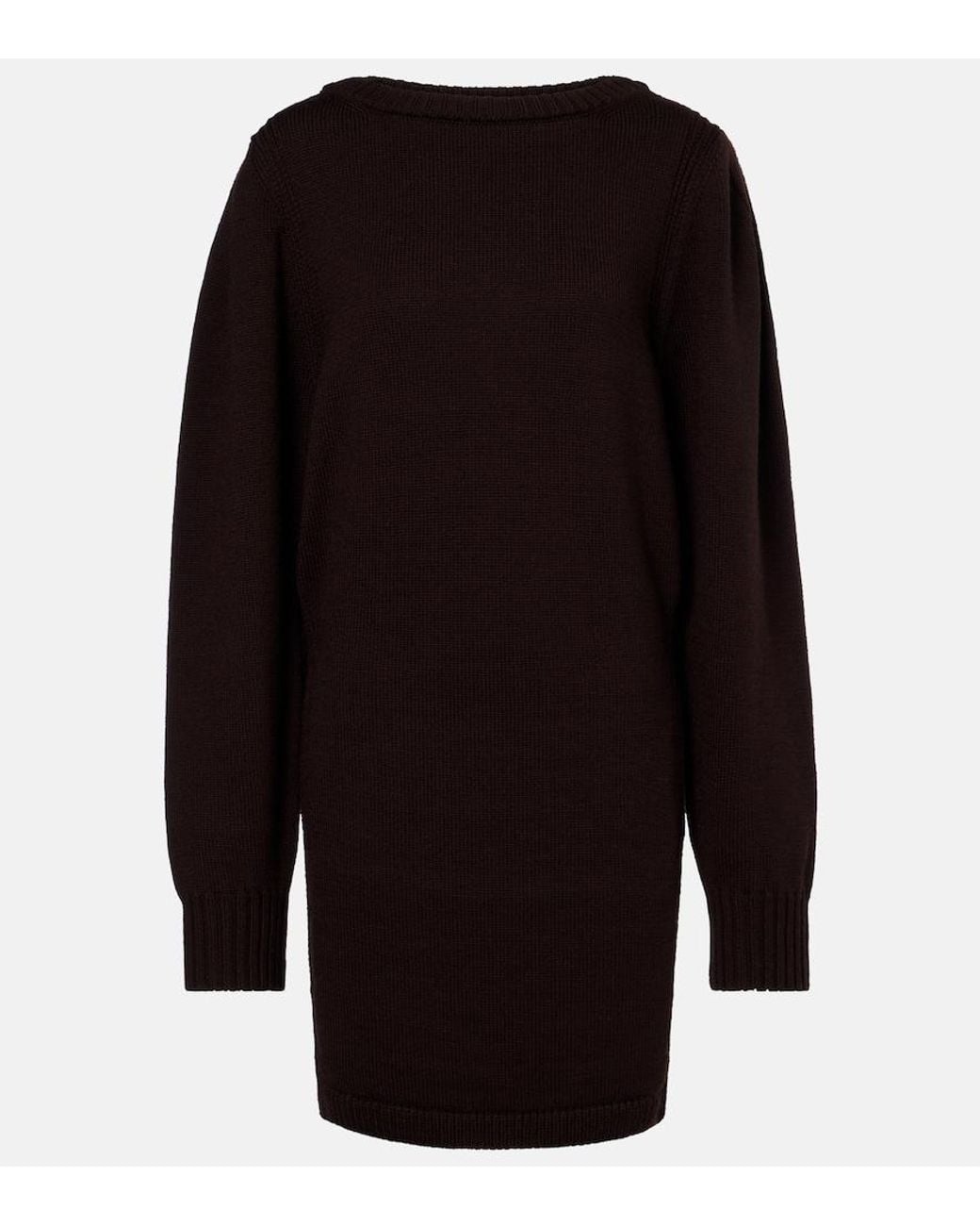 Lemaire Black Wool Sweater