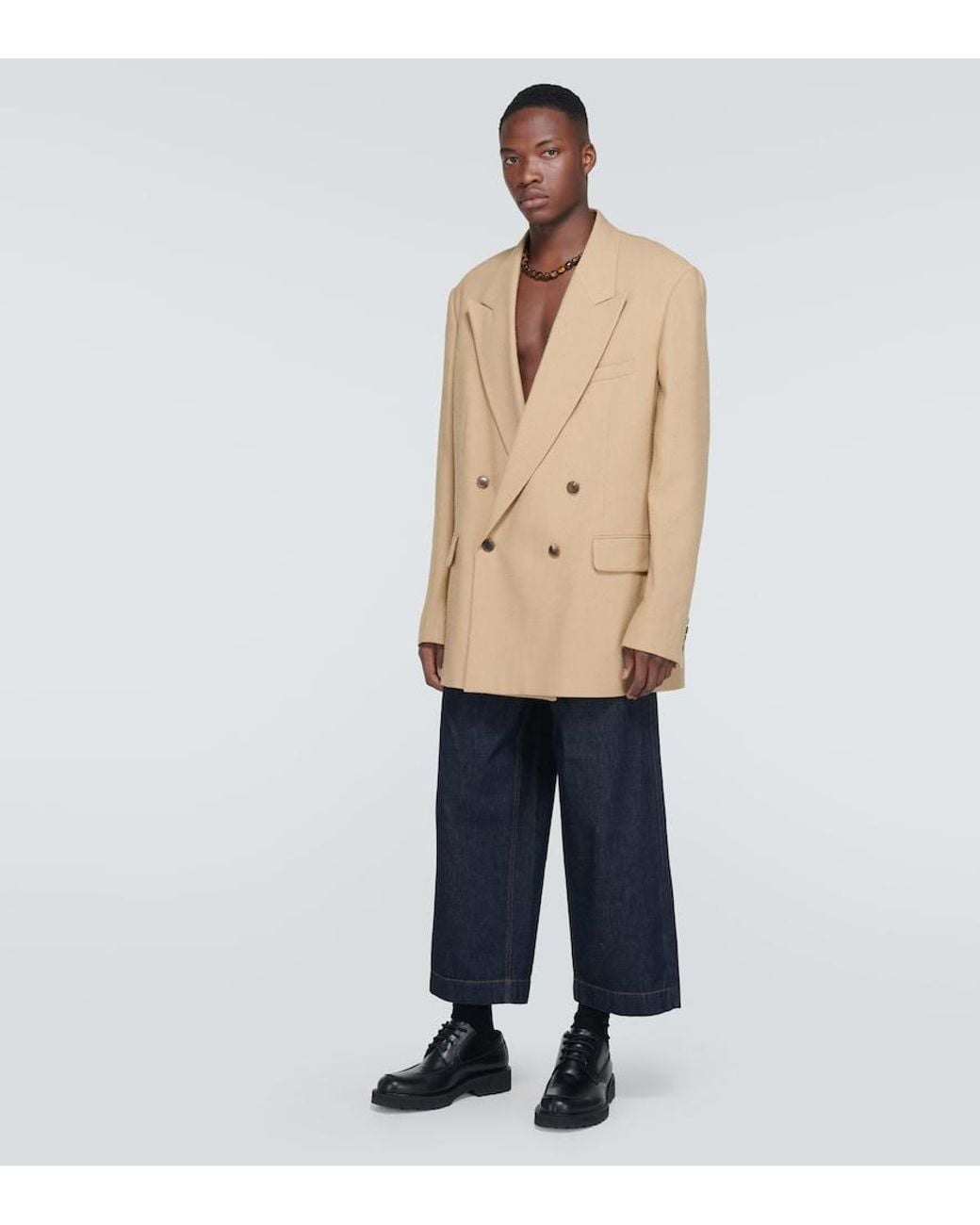 Jeans Rectos Dries Van Noten de hombre de color Blue