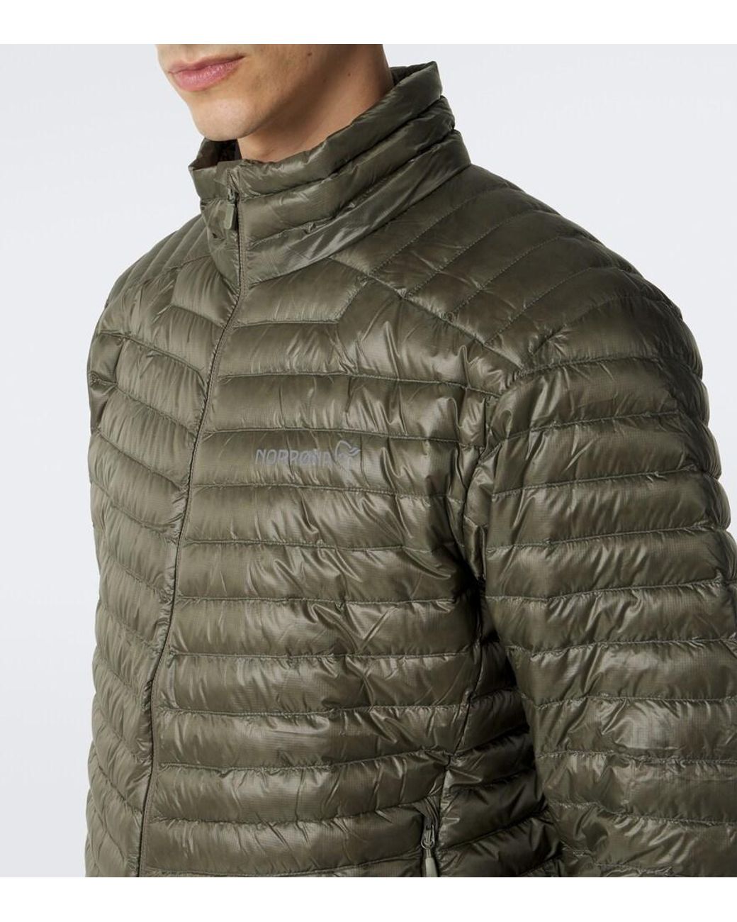 Norrona Green Trollveggen Down Ski Jacket for men