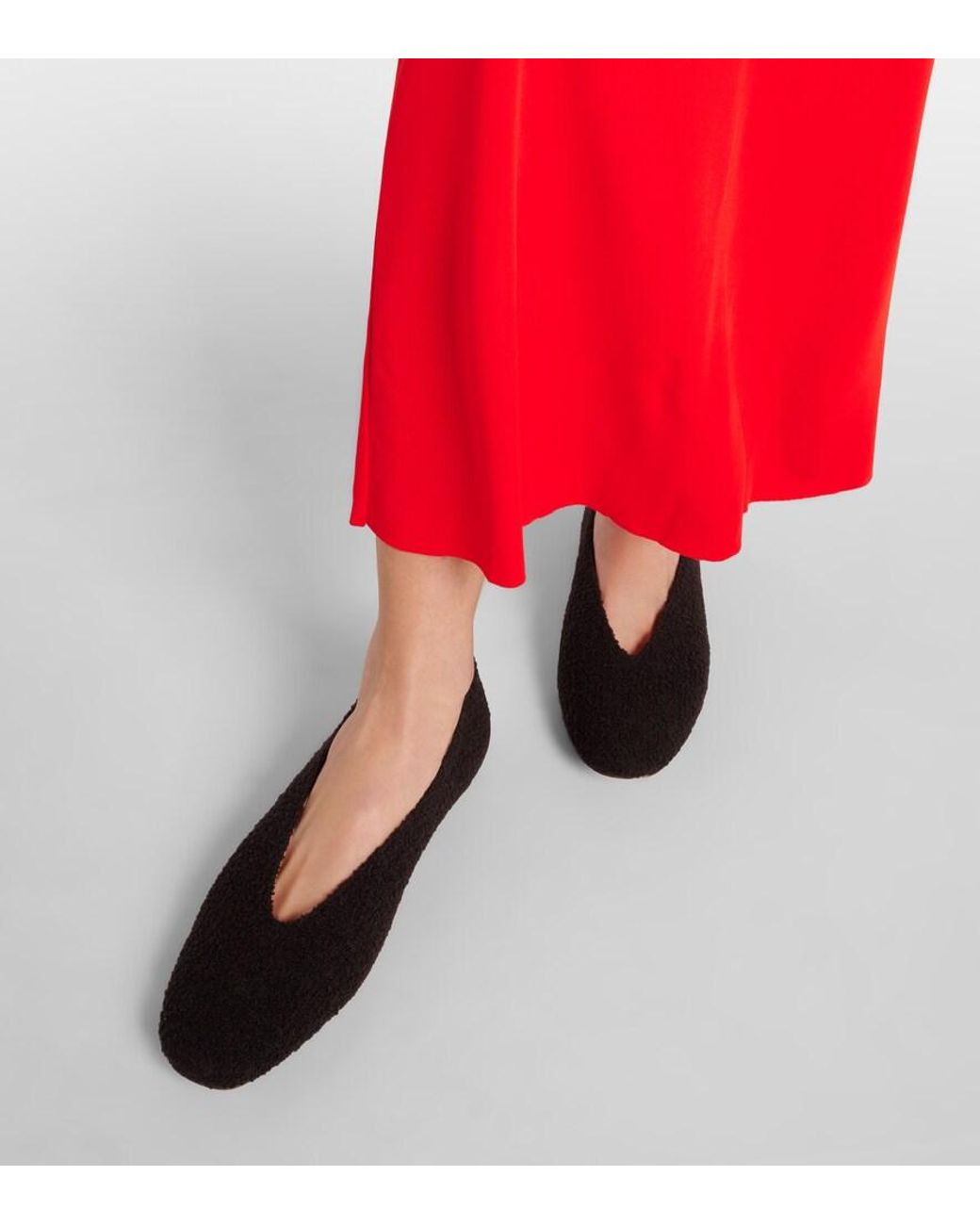 Le Monde Beryl Brown Regency Canvas Ballet Flats
