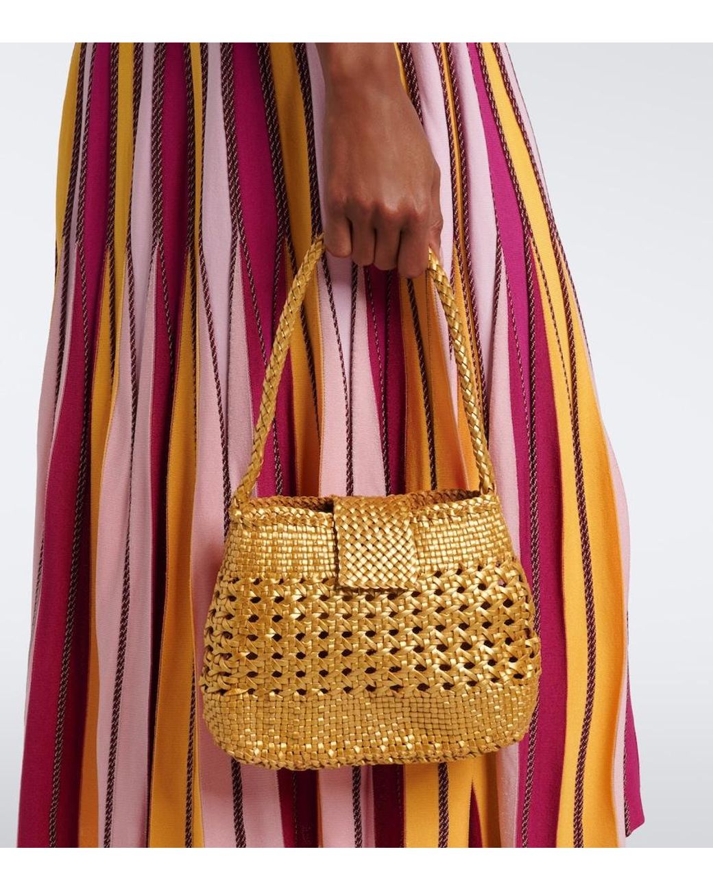 Rixo Metallic X Dragon Diffusion Amoria Shoulder Bag