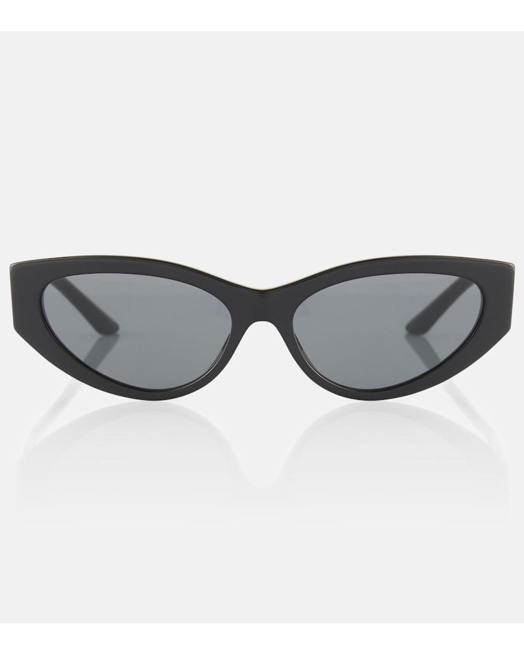 Versace Gray Medusa Cat-Eye Sunglasses