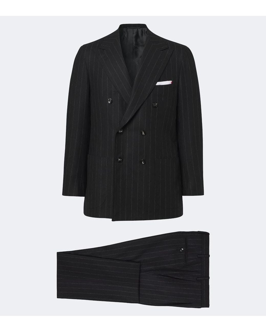 Completo di Kiton in Black da Uomo