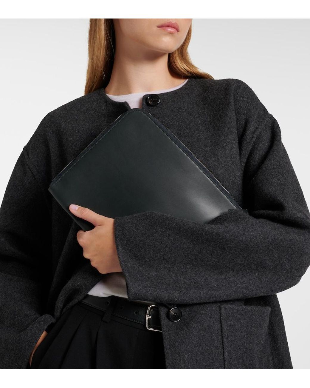 Bustina Portfolio di The Row in Black