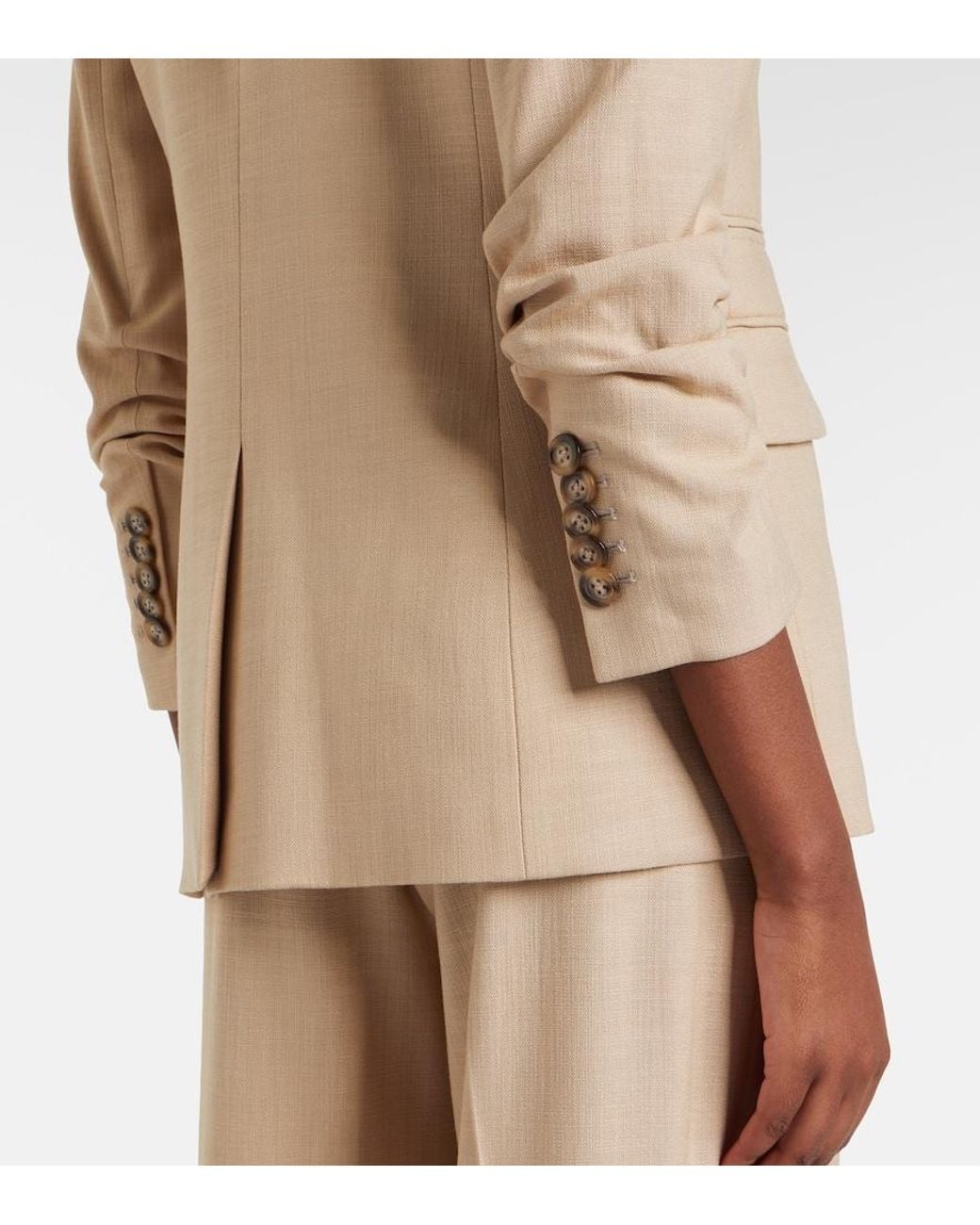 Veronica Beard Natural Battista Blazer