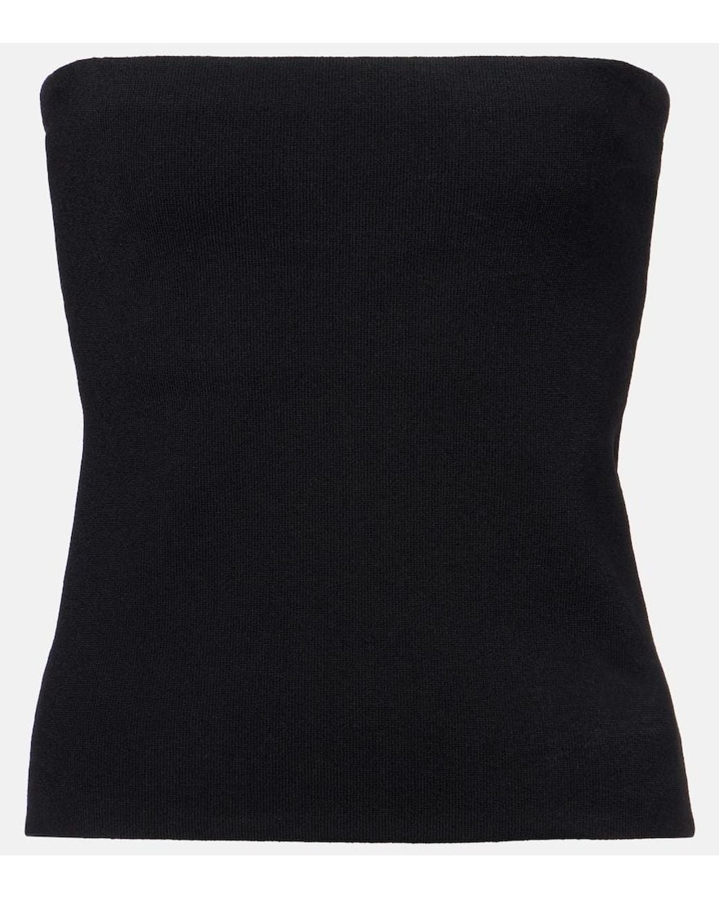 Top Corse Vince de color Black