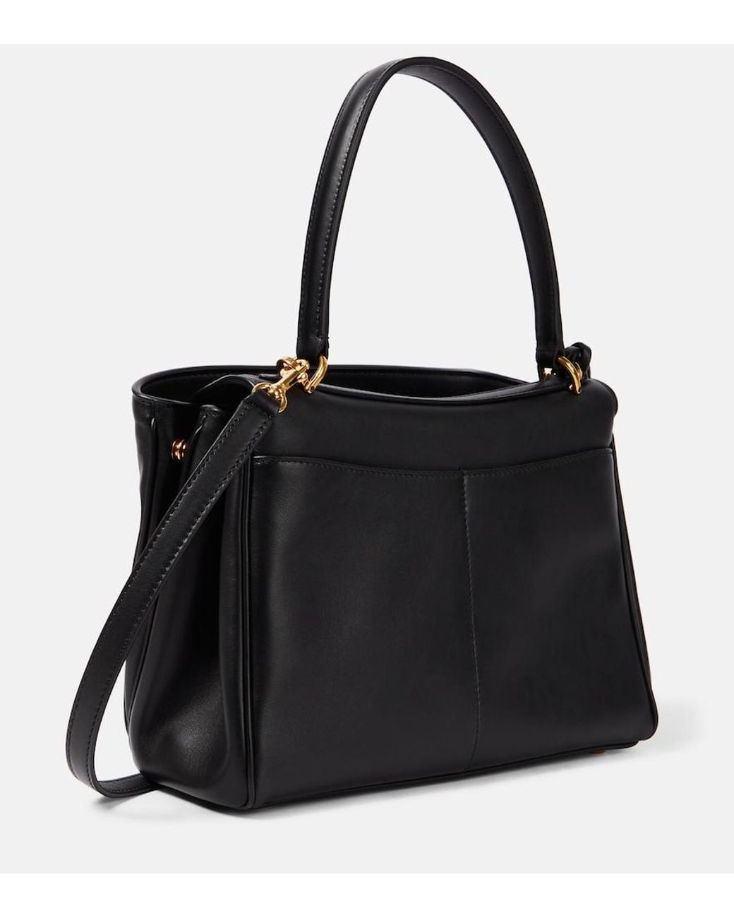 Balenciaga Black Rodeo Small Leather Handbag