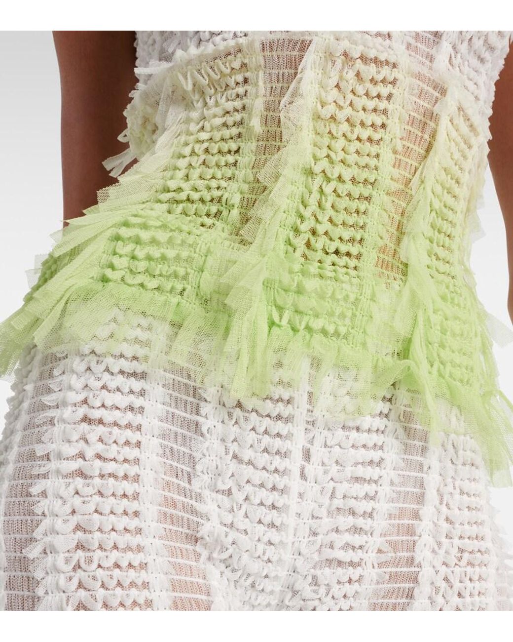 Top Halterneck Angel Roberta Einer de color White