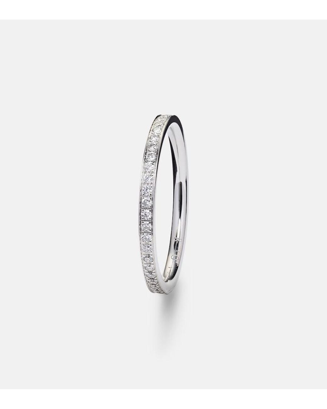 Repossi Metallic Berbere Platinum Ring With Diamonds
