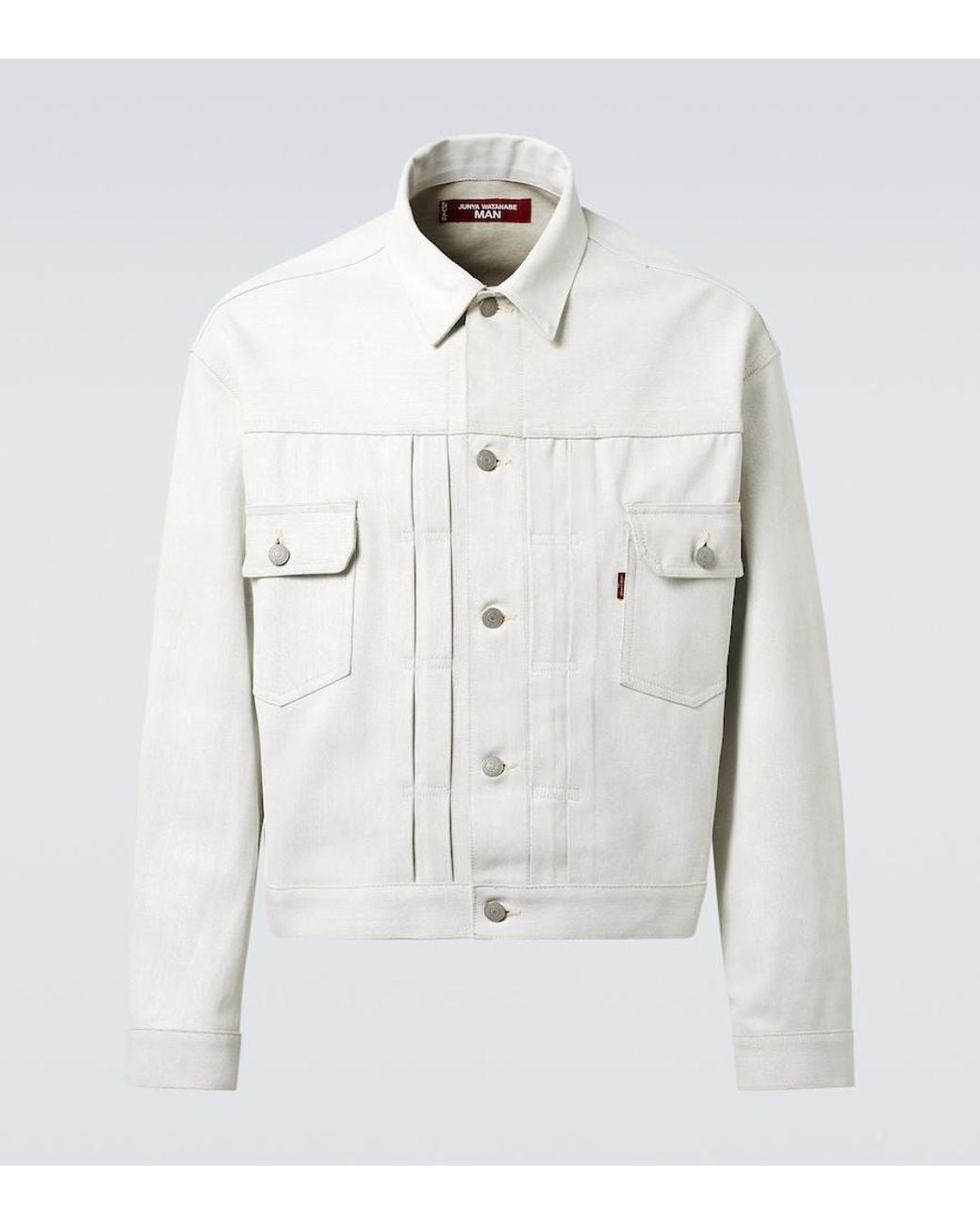 Junya Watanabe White X Levi's Oversized Denim Jacket for men