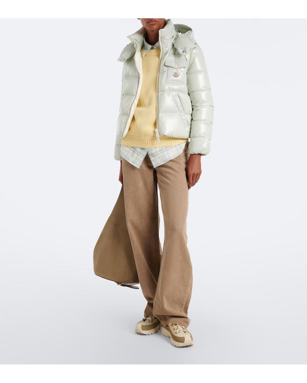 Moncler Gray Andro Down Jacket