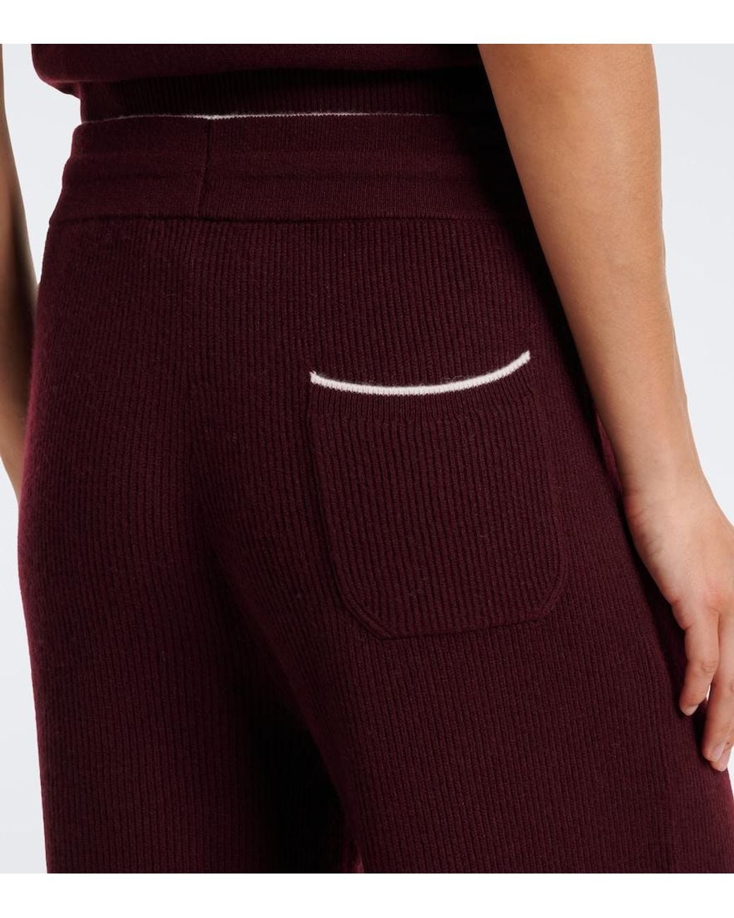 arch4 Red Beau Cashmere Sweatpants