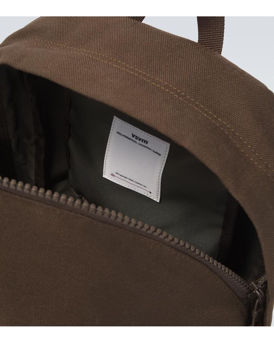 Visvim Brown Cordura Backpack for men