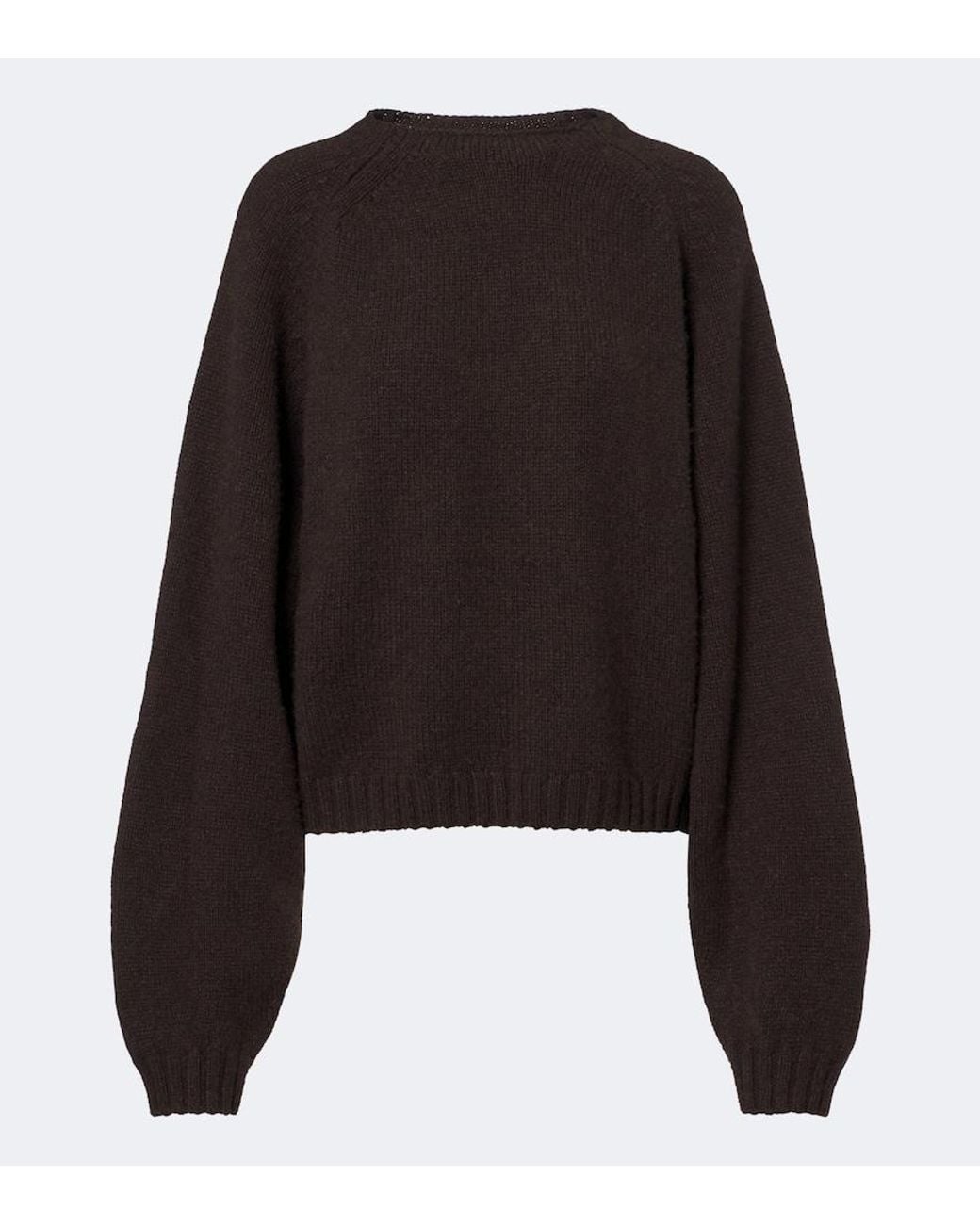 Khaite Black Simone Cashmere Sweater