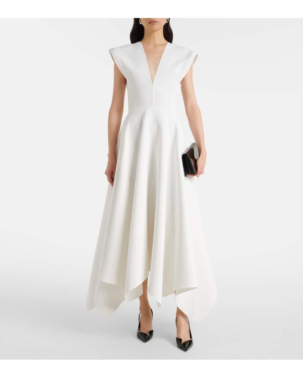 Maticevski White Midikleid Empath