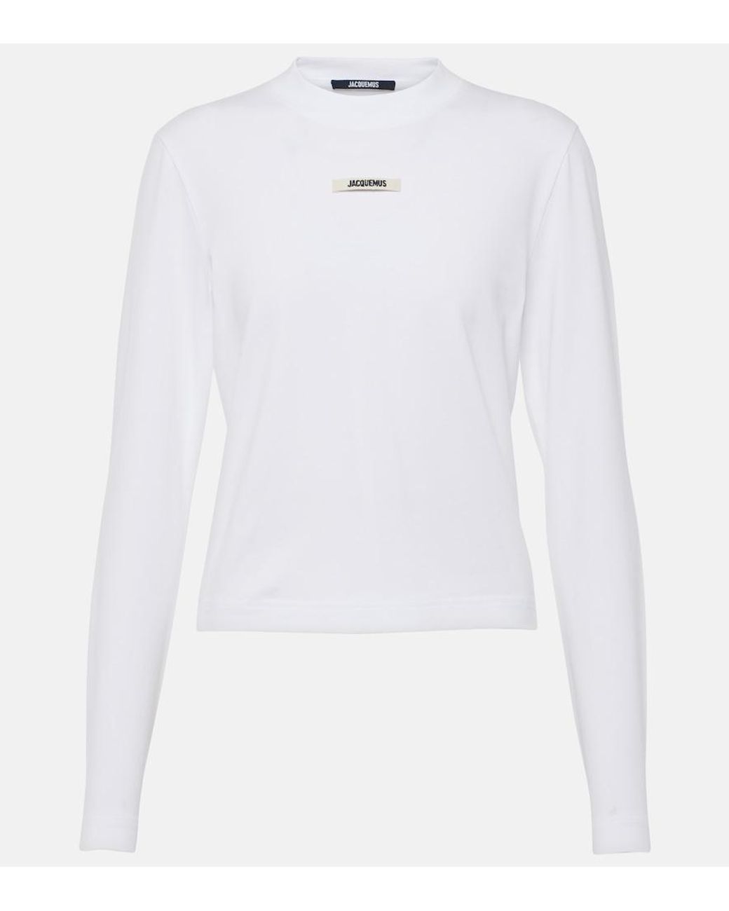 Jacquemus White The Gros Grain Long-Sleeve T-Shirt