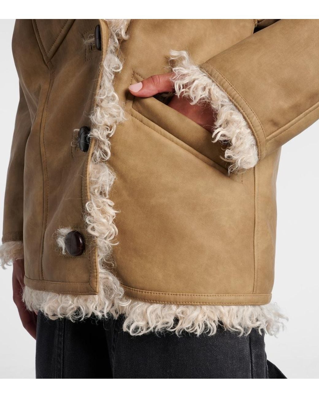 Abrigo Clea Isabel Marant de color Brown