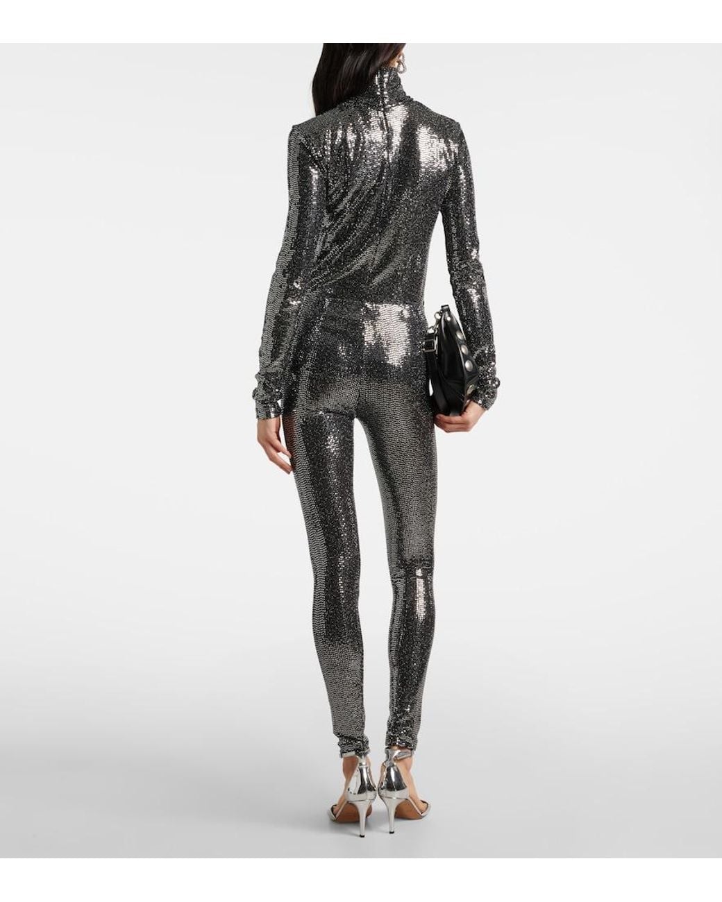 Isabel Marant Gray Joshua Jersey Leggings