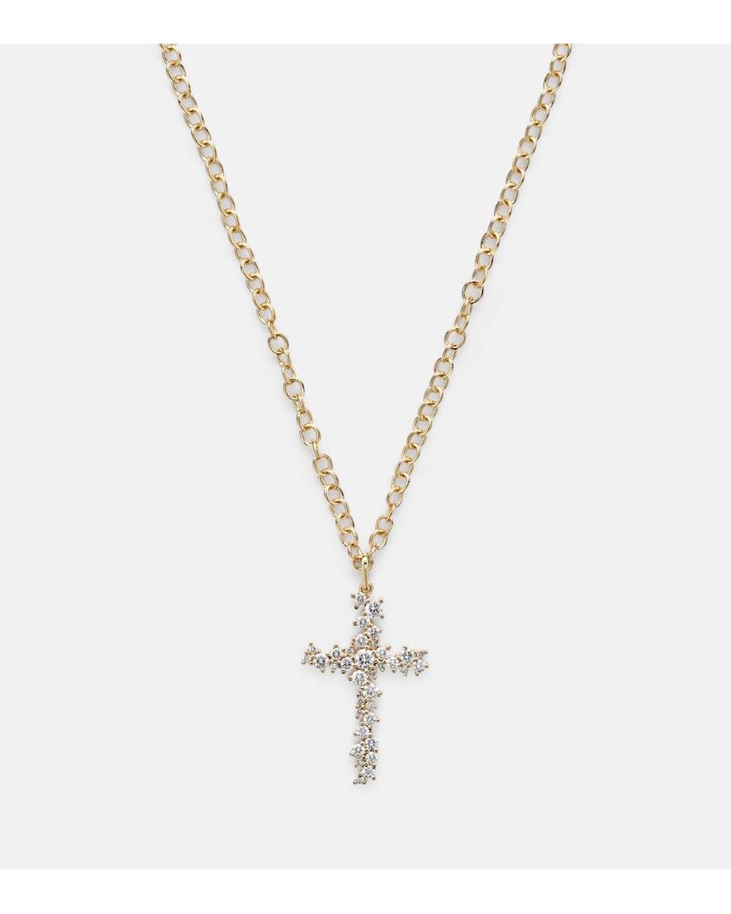 Sydney Evan White 14Kt Pendant Necklace With Diamonds