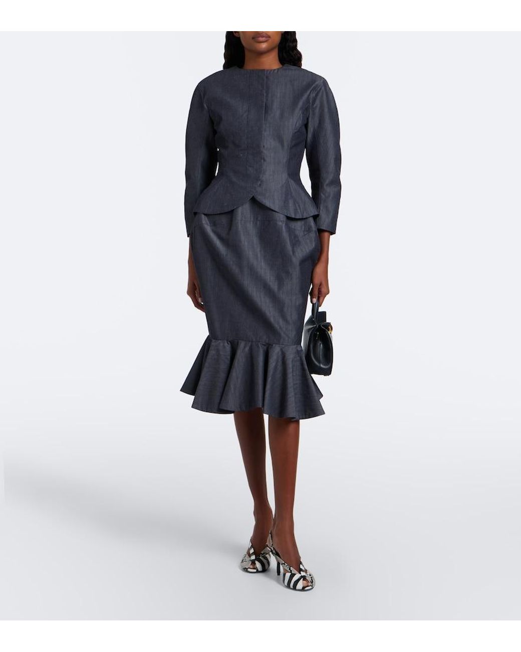 Jacquemus Black Palmier Cotton And Mohair-Blend Jacket