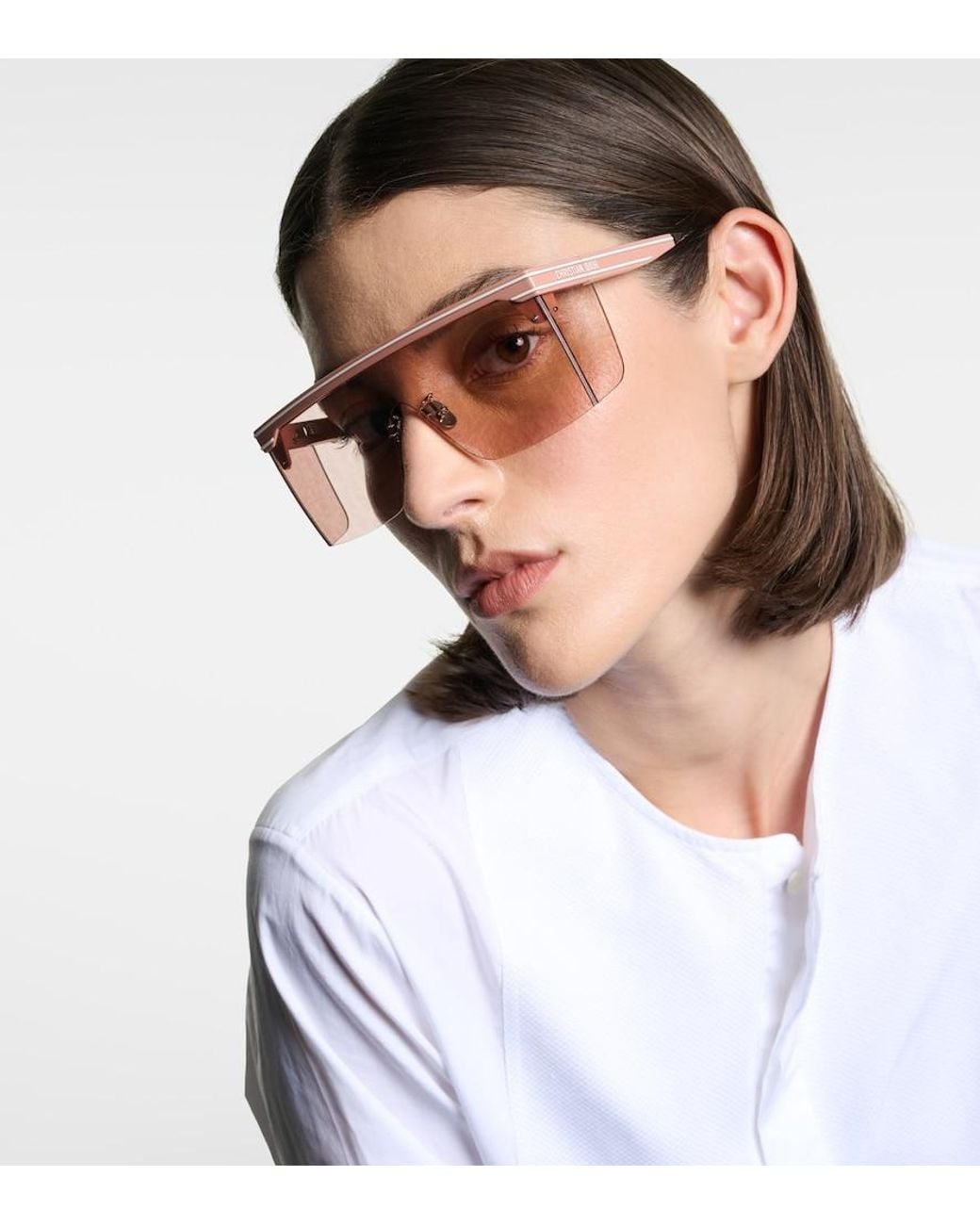 Dior Pink Diorclub M1U Shield Sunglasses
