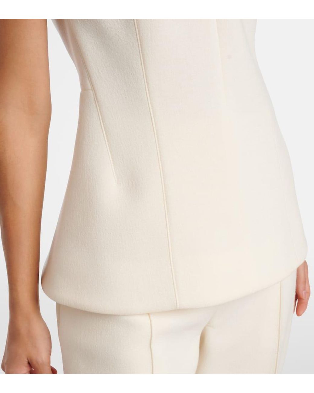 Proenza Schouler White Mariam Scuba Top