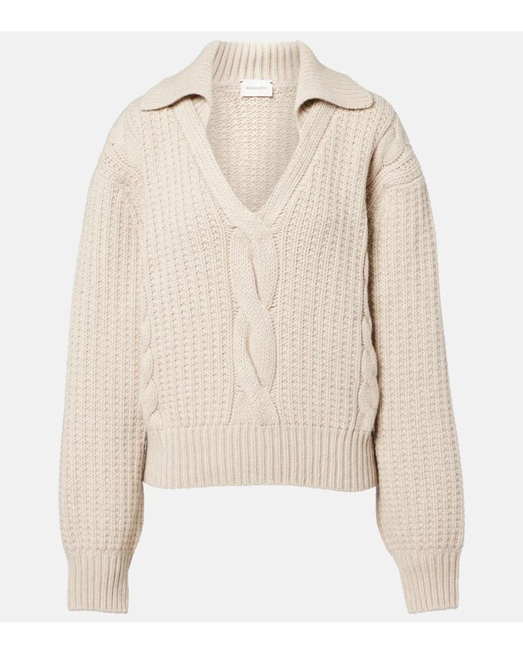 Pullover di Magda Butrym in Natural