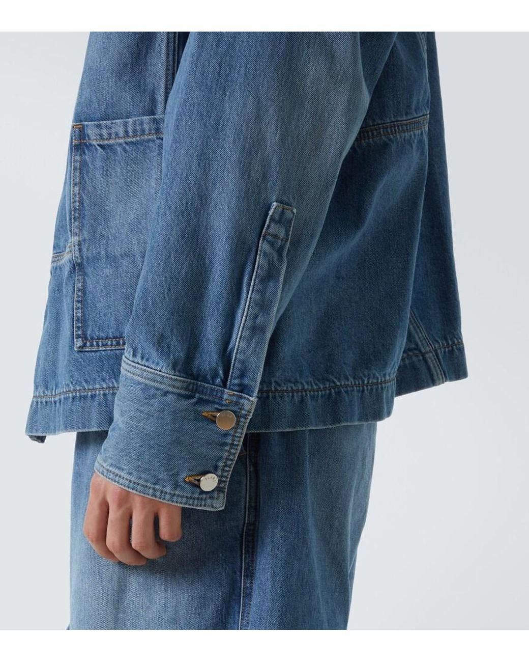 Plan C Blue Denim Jacket for men