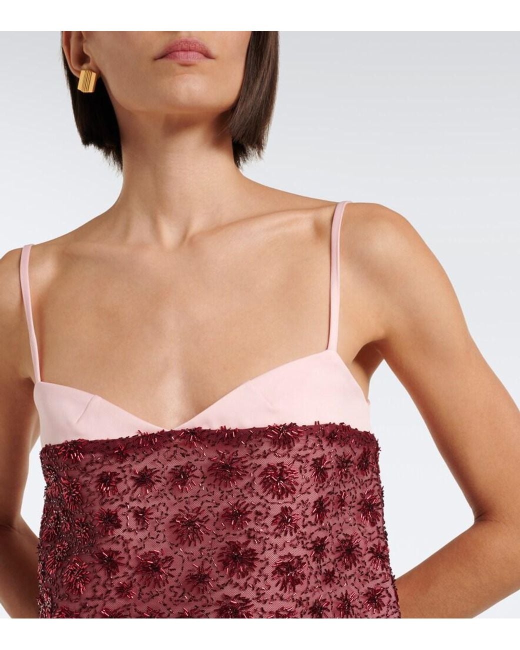 Posse Red Sofia Beaded Top