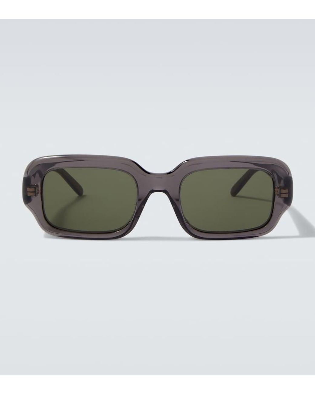 Loewe Brown Slim Rectangular Sunglasses for men