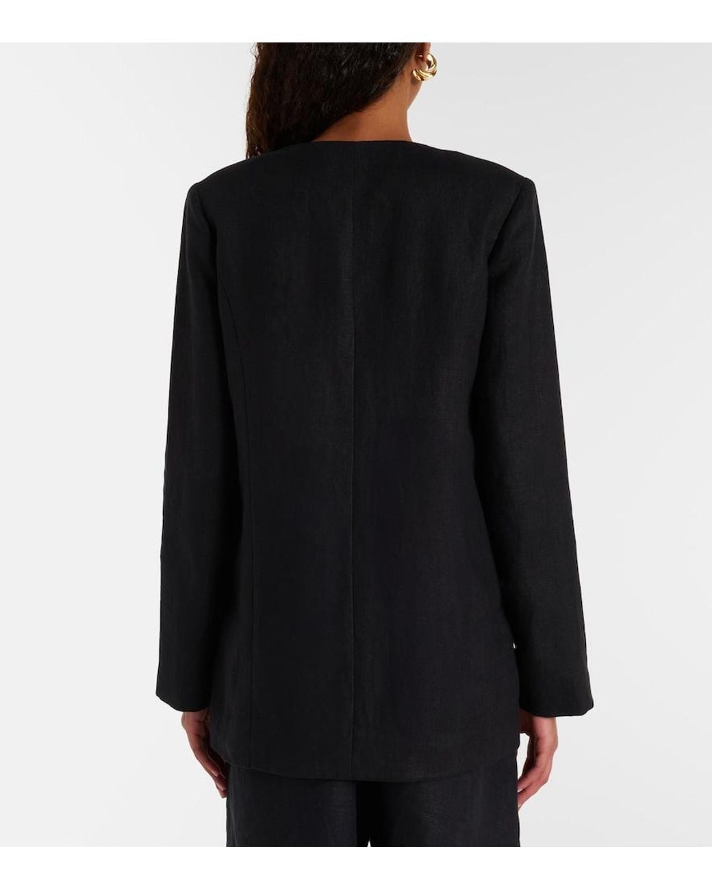 Posse Black Rio Linen Jacket