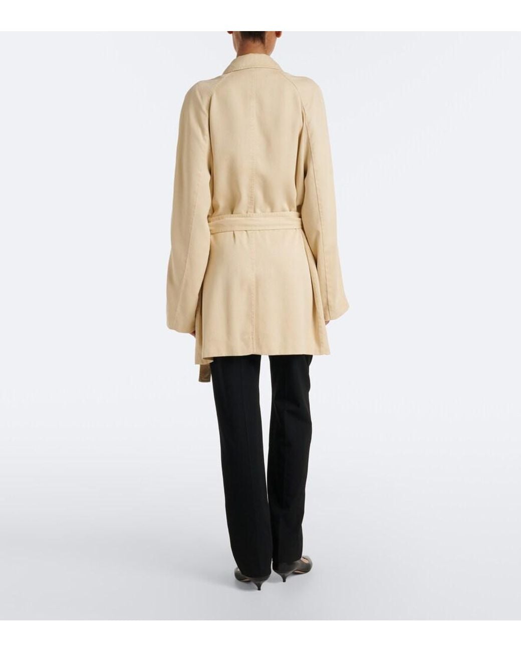 The Row Natural Elisa Belted Coat